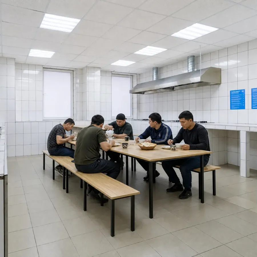 Столовая в хостеле